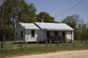Rural home in the Alabama Black Belt